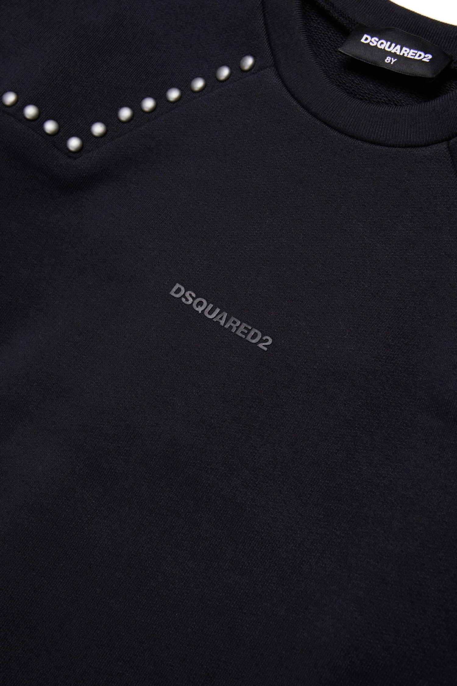 DSQUARED2 Studded Crewneck Sweatshirt 4 DSQUARED2 Studded Crewneck Sweatshirt - immagine 4