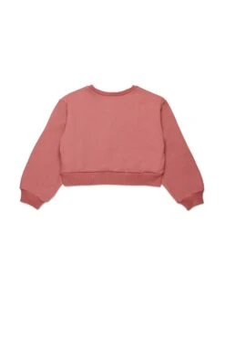 Cropped Crew-neck Sweatshirt With Embroidered Marni Patch Logo -Bambini Abbigliamento Negozio M01193M00V00M350 02