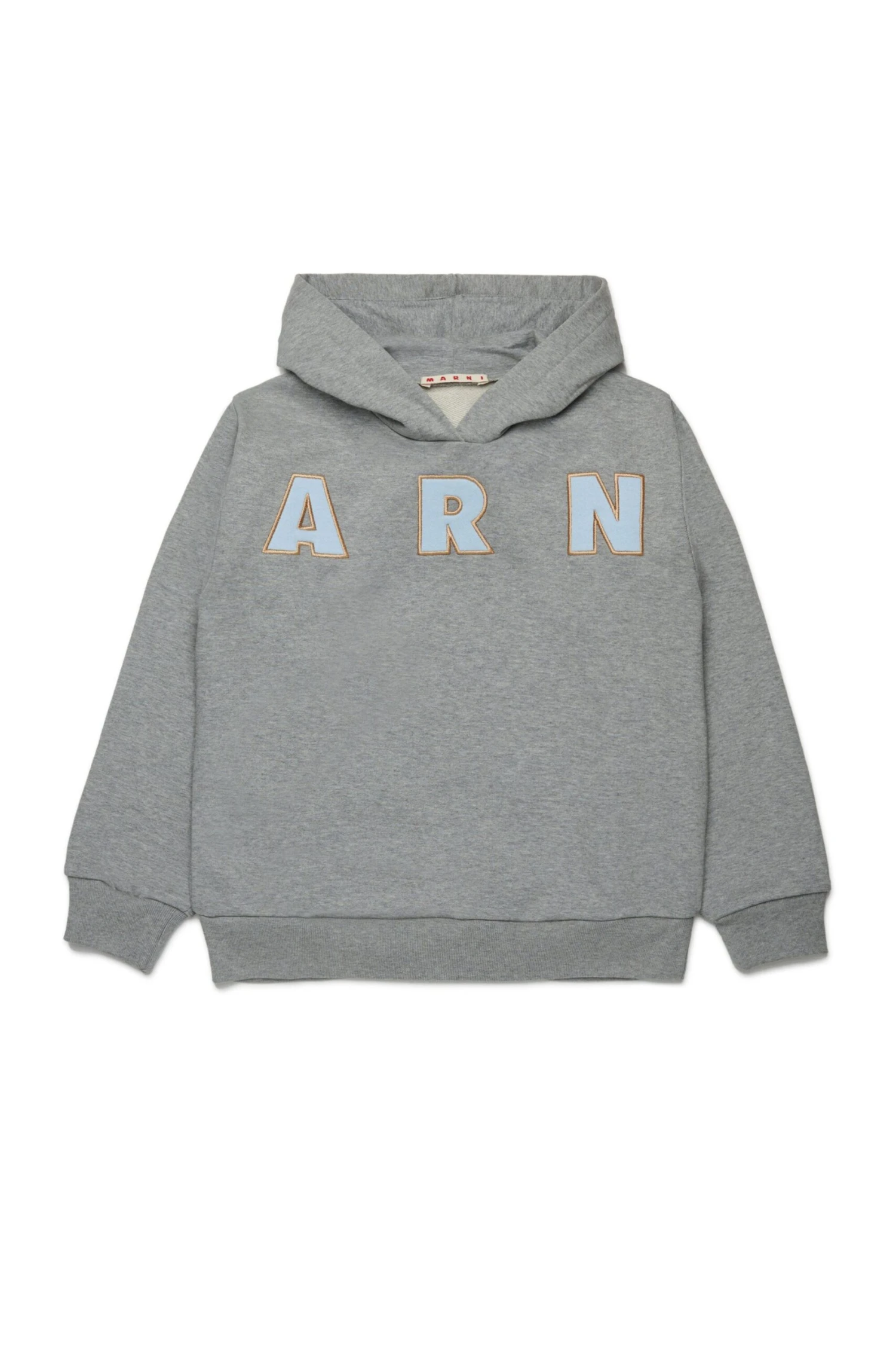 Hooded Sweatshirt With Embroidered Marni Patch Logo 2 Hooded Sweatshirt With Embroidered Marni Patch Logo - immagine 2