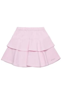 Marni Double Flounces Fleece Skirt