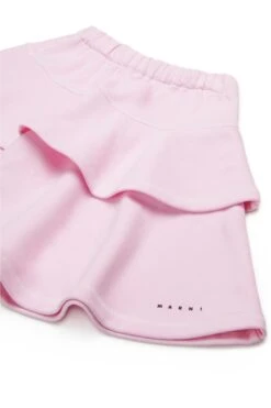 Marni Double Flounces Fleece Skirt -Bambini Abbigliamento Negozio M01305M00V00M347 03 1781997b 9367 47f3 b512 9f3869bea140