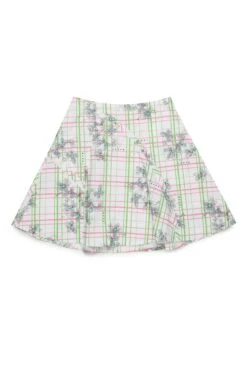 Marni Greenhouse Allover Poplin Mini Skirt
