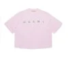 Marni Branded Cropped T-shirt