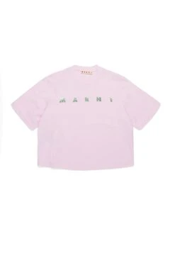 Marni Branded Cropped T-shirt