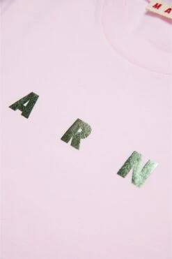 Marni Branded Cropped T-shirt -Bambini Abbigliamento Negozio M01317M00HZ0M347 04