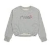 Marni Flower Branded Crew-neck Cropped Sweatshirt