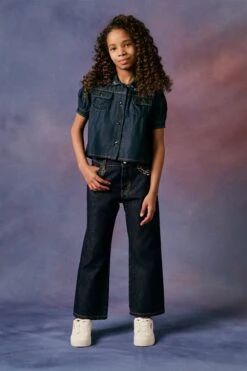 Marni Dark Jeans With Rhinestones