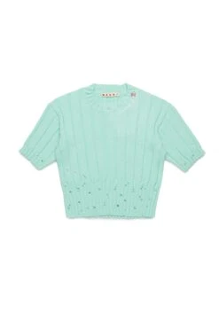 Marni Ribbed Tops With Rips