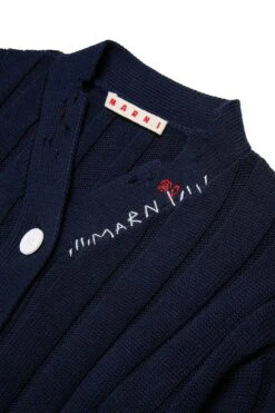 Marni Ribbed Cardigan With Rips -Bambini Abbigliamento Negozio M01342M00UD0M803 04