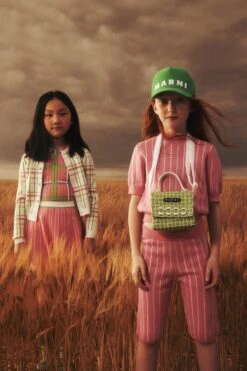 Marni Knit Tops With Vertical Stripes