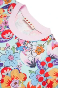Marni Allover Cover-up Dress Holiday -Bambini Abbigliamento Negozio M01355M00UR0M851 04