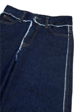 Marni Dark Jeans With Frayed Details -Bambini Abbigliamento Negozio M01363M00UU0M01 03