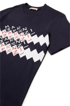 Marni T-shirt Branded With Promenade Logo -Bambini Abbigliamento Negozio M01368M00RF0M803 03 dbb3152f f0d2 4570 bb3f c0d75d387ab9