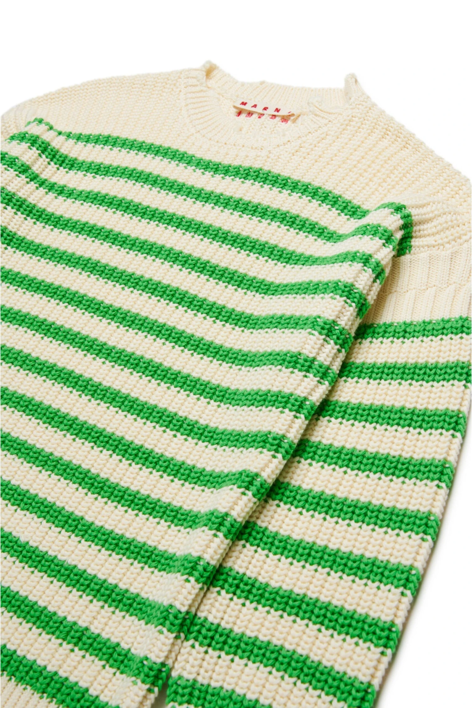 Marni Striped Pullover With Rips 4 Marni Striped Pullover With Rips - immagine 4