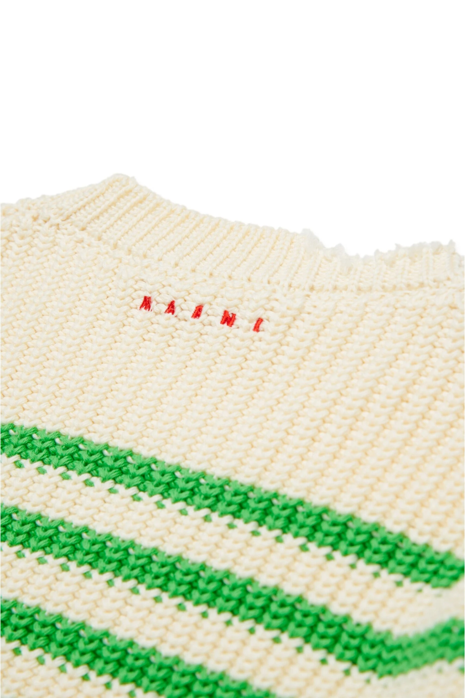 Marni Striped Pullover With Rips 5 Marni Striped Pullover With Rips - immagine 5