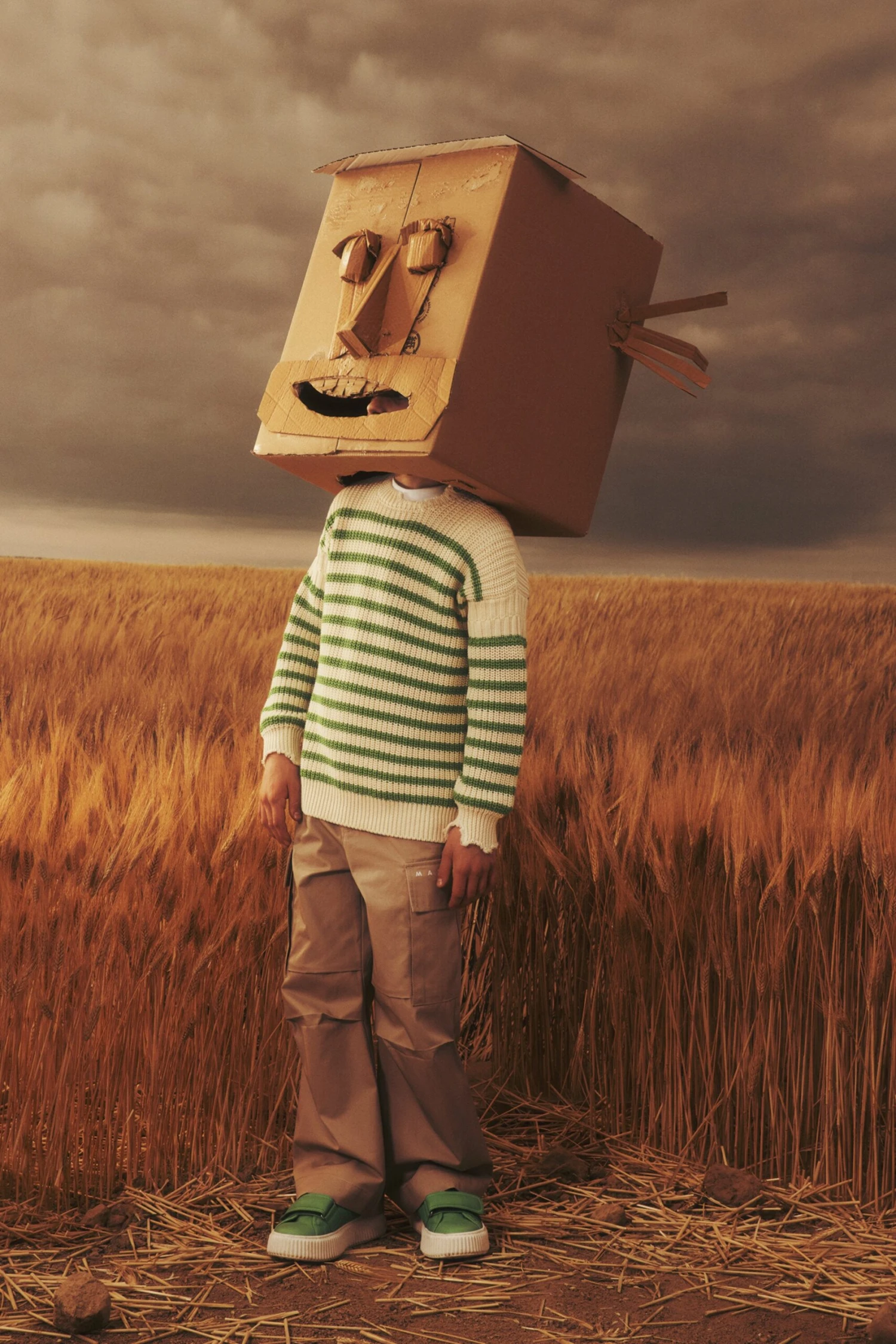 Marni Striped Pullover With Rips 1 Marni Striped Pullover With Rips