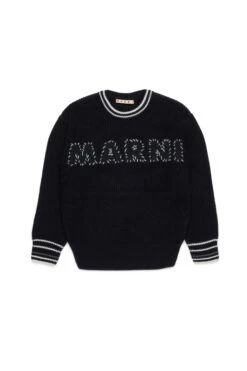 Cotton Pullover With Marni Mended Patch