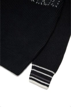 Cotton Pullover With Marni Mended Patch -Bambini Abbigliamento Negozio M01372M00UG0M900 04