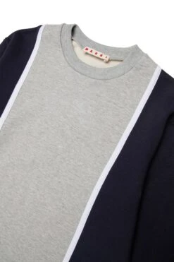 Marni Crew-neck Sweatshirt With Colorblock Details -Bambini Abbigliamento Negozio M01374M00V00M803 03 e70e12b9 ddd6 4b27 b954 89620ba42f81