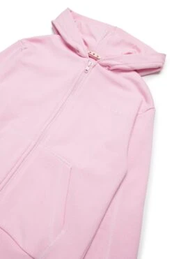 Marni Sweatshirt With Zip And Contrasting Seams -Bambini Abbigliamento Negozio M01375M00V00M347 03