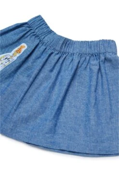 Marni Patterned Chambray Skirt -Bambini Abbigliamento Negozio M01386M00UN0M01 03