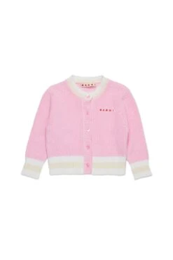 Marni Branded Cotton Cardigan