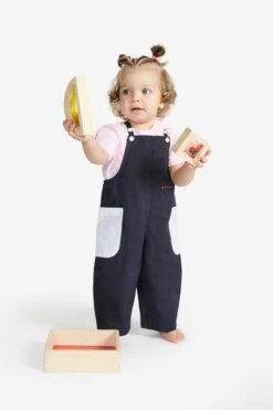 Marni Gabardine Dungarees With Pockets