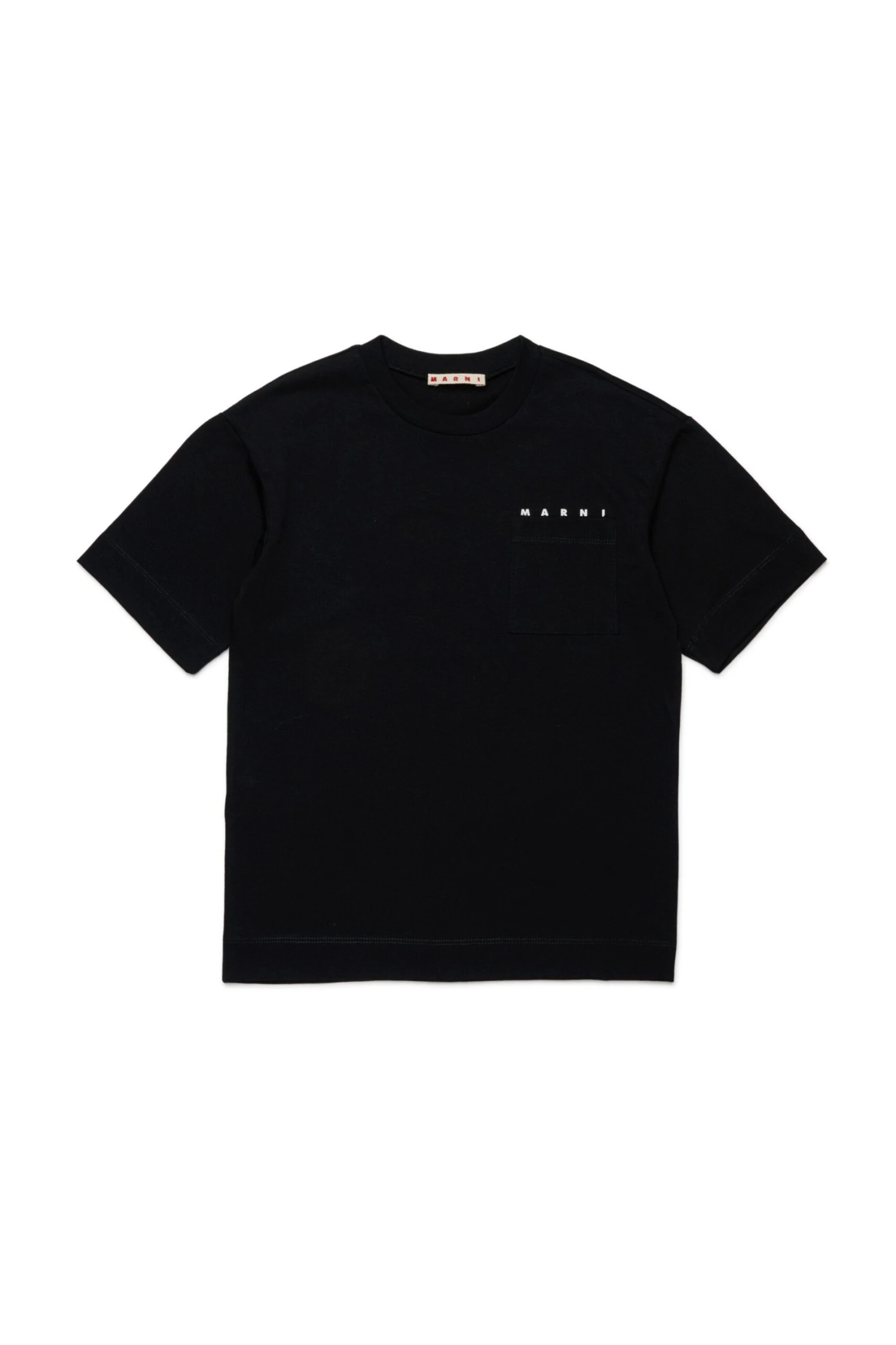Marni Jersey T-shirt With Breast Pocket 1 Marni Jersey T-shirt With Breast Pocket