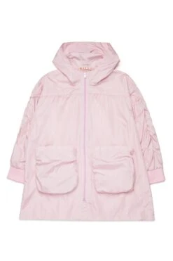 Marni Long Branded Windbreaker Jacket