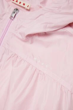 Marni Long Branded Windbreaker Jacket -Bambini Abbigliamento Negozio M01419M00UX0M347 04