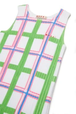 Marni Check-check Allover Knit Sheath Dress -Bambini Abbigliamento Negozio M01420M00U50M101 03 ea4005b0 e0b6 43e3 a5ed 92aef0425f51