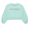 Marni Crew-neck Sweatshirt Branded With Holiday Logo