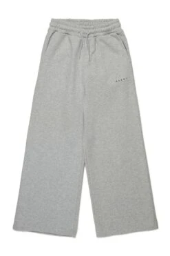 Marni Branded Fleece Wide-leg Pants