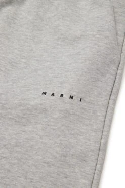 Marni Branded Fleece Wide-leg Pants -Bambini Abbigliamento Negozio M01432M00V00M903 04