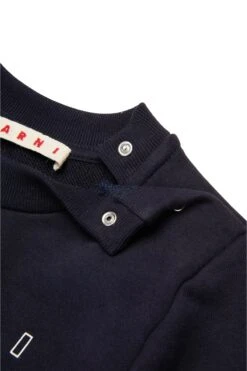Marni Outline Branded Crew-neck Sweatshirt -Bambini Abbigliamento Negozio M01437M00V00M803 04