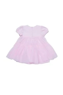 Marni Dress With Tulle Bottom -Bambini Abbigliamento Negozio M01439M00U00M347 02