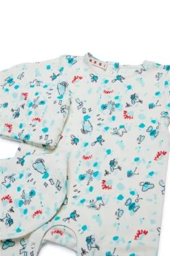 Marni Magic Farm Allover Cotton Newborn Set -Bambini Abbigliamento Negozio M01441M00UJ0M221 03