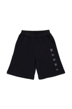 Marni Outline Branded Fleece Shorts