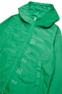 Marni Outline Branded Windbreaker Jacket -Bambini Abbigliamento Negozio M01467M00UX0M541 03