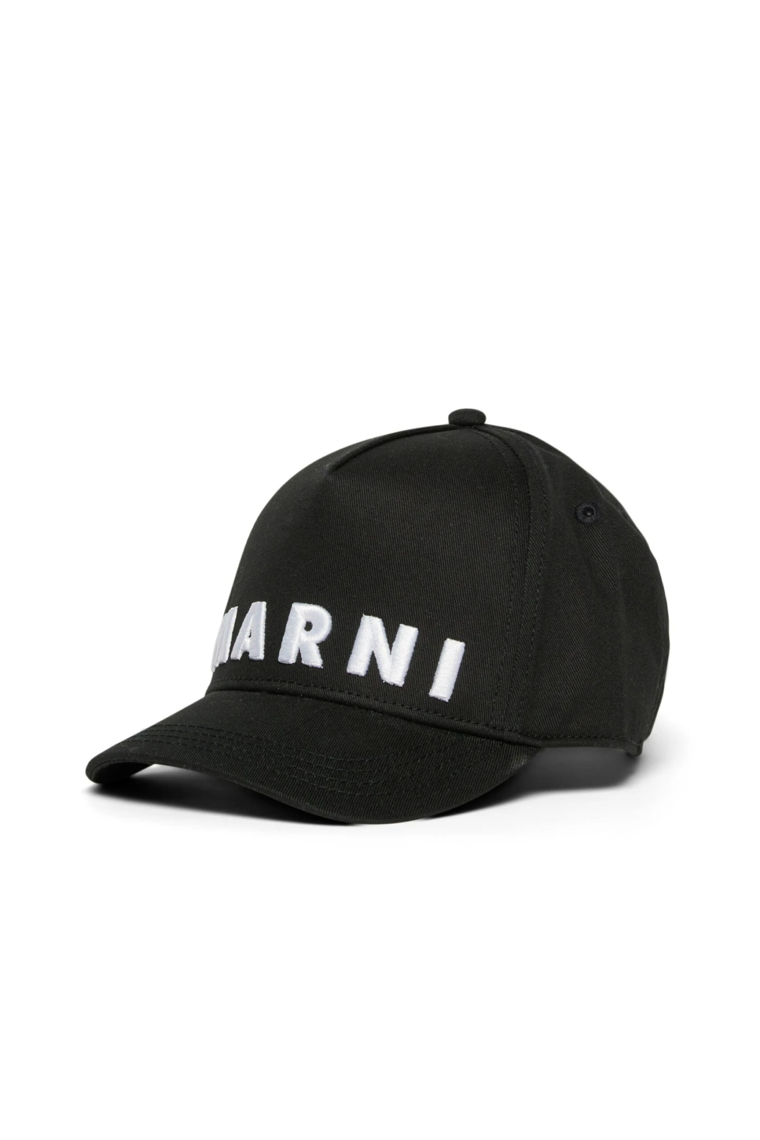 Marni Branded Gabardine Baseball Cap 2 Marni Branded Gabardine Baseball Cap - immagine 2