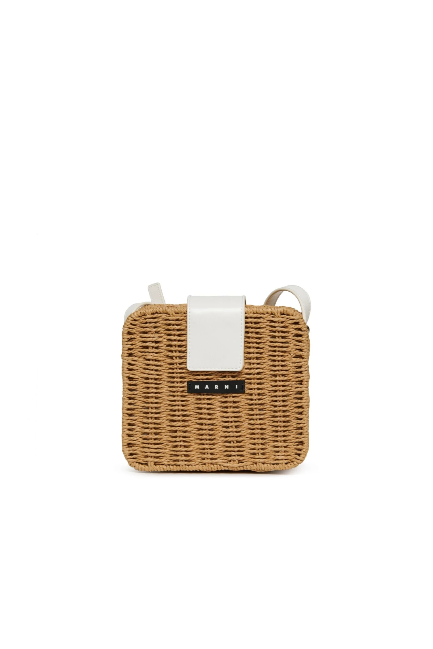 Marni Pic-Nic Bag In Raffia-effect Fabric 2 Marni Pic-Nic Bag In Raffia-effect Fabric - immagine 2