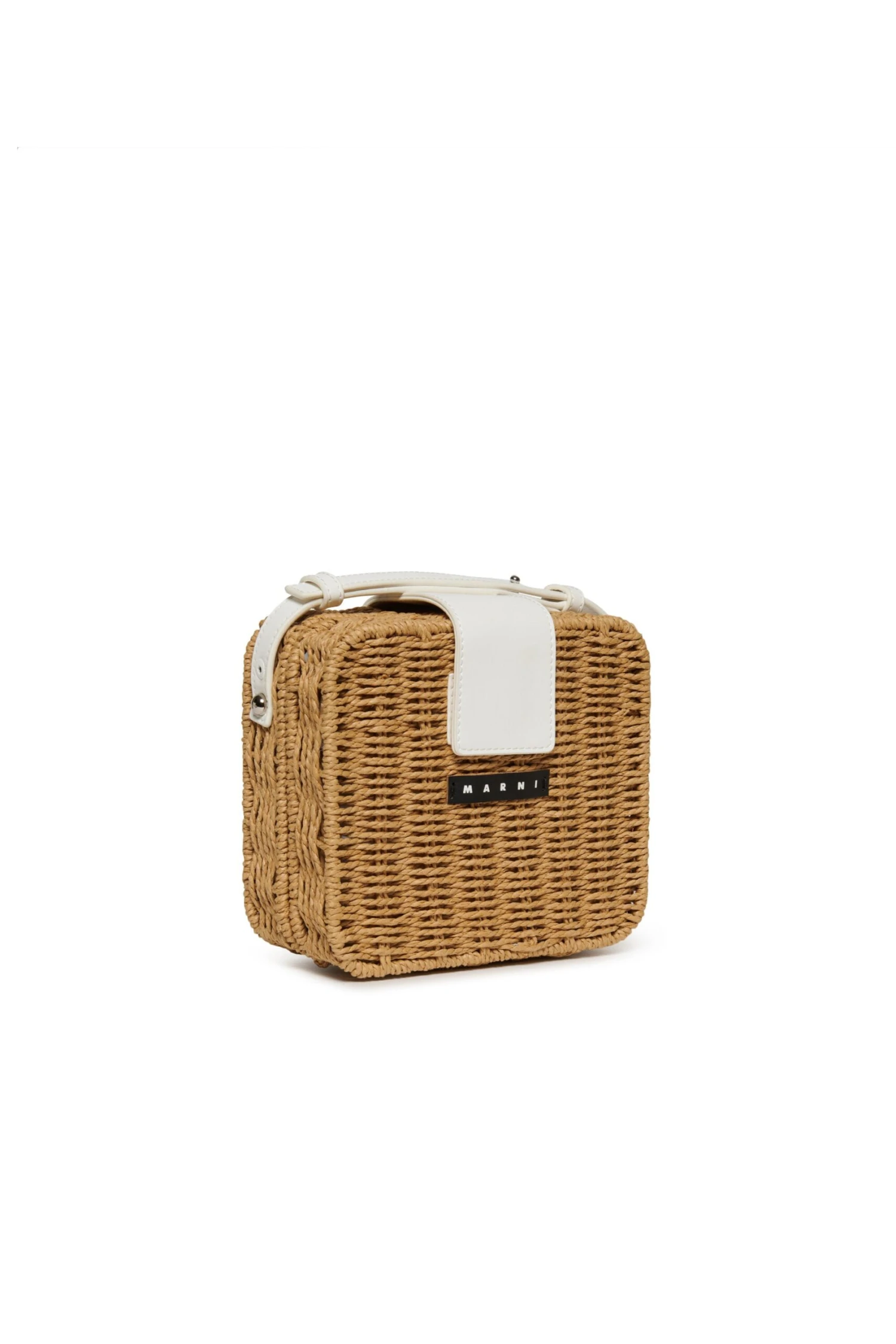 Marni Pic-Nic Bag In Raffia-effect Fabric 4 Marni Pic-Nic Bag In Raffia-effect Fabric - immagine 4
