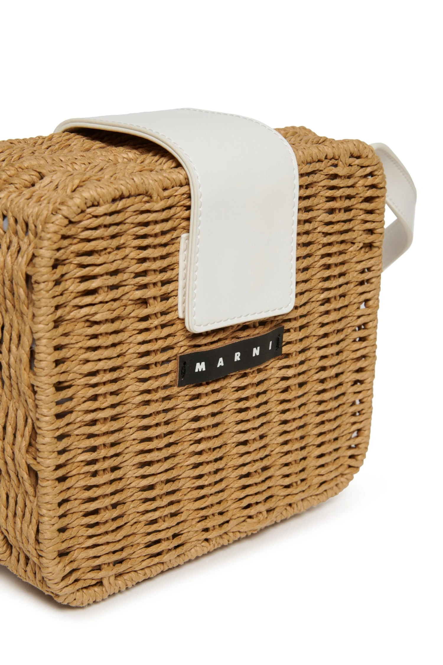 Marni Pic-Nic Bag In Raffia-effect Fabric 5 Marni Pic-Nic Bag In Raffia-effect Fabric - immagine 5