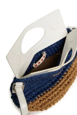 Marni Light Bag In Raffia-effect Fabric -Bambini Abbigliamento Negozio M01475M00UH0M803 04 918dfd04 affd 49e3 a369 fc86bfe0e23d