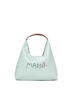 Diamond Bag Branded With Marni Flower Logo