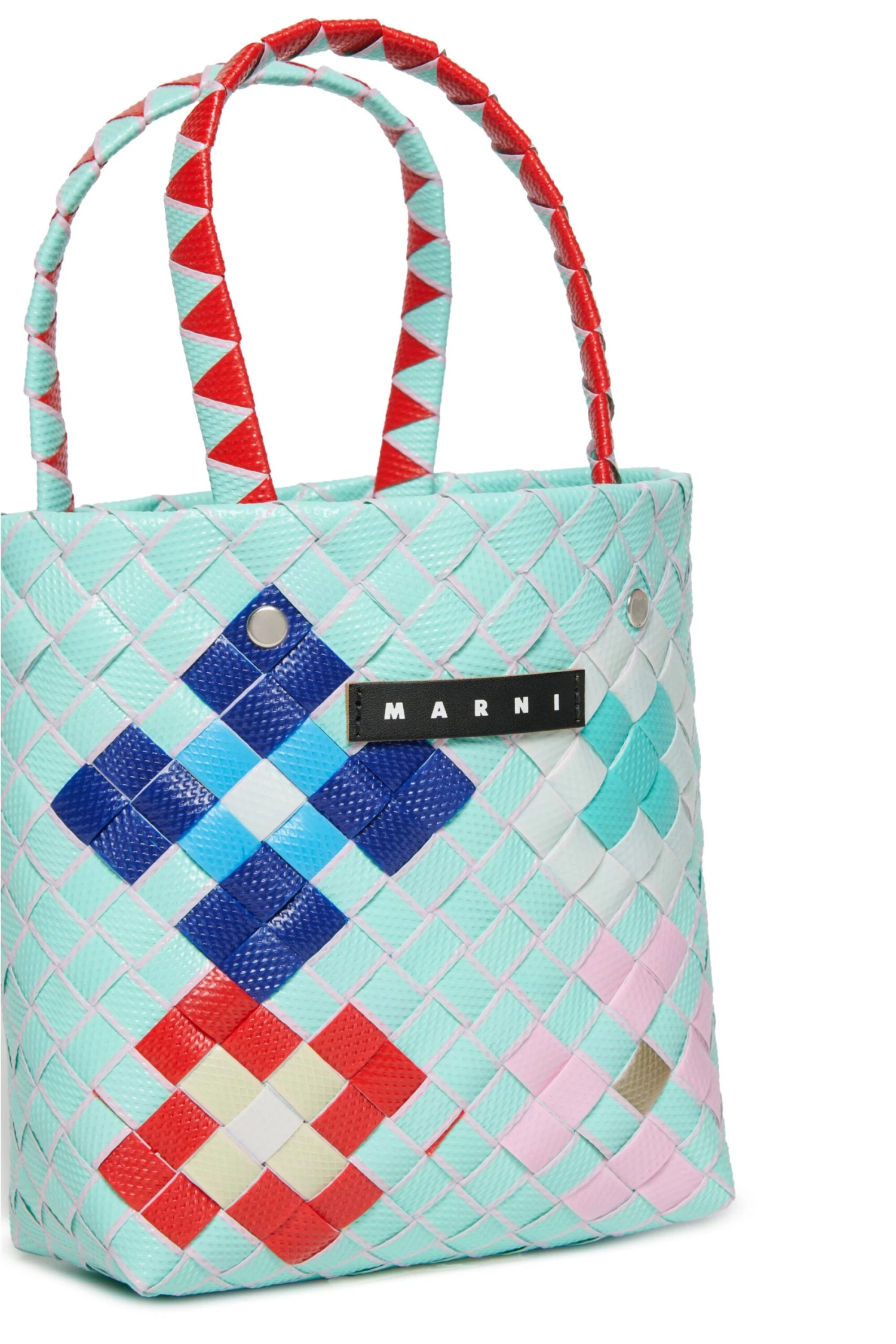 Marni Woven Blossom Macro Bag 5 Marni Woven Blossom Macro Bag - immagine 5