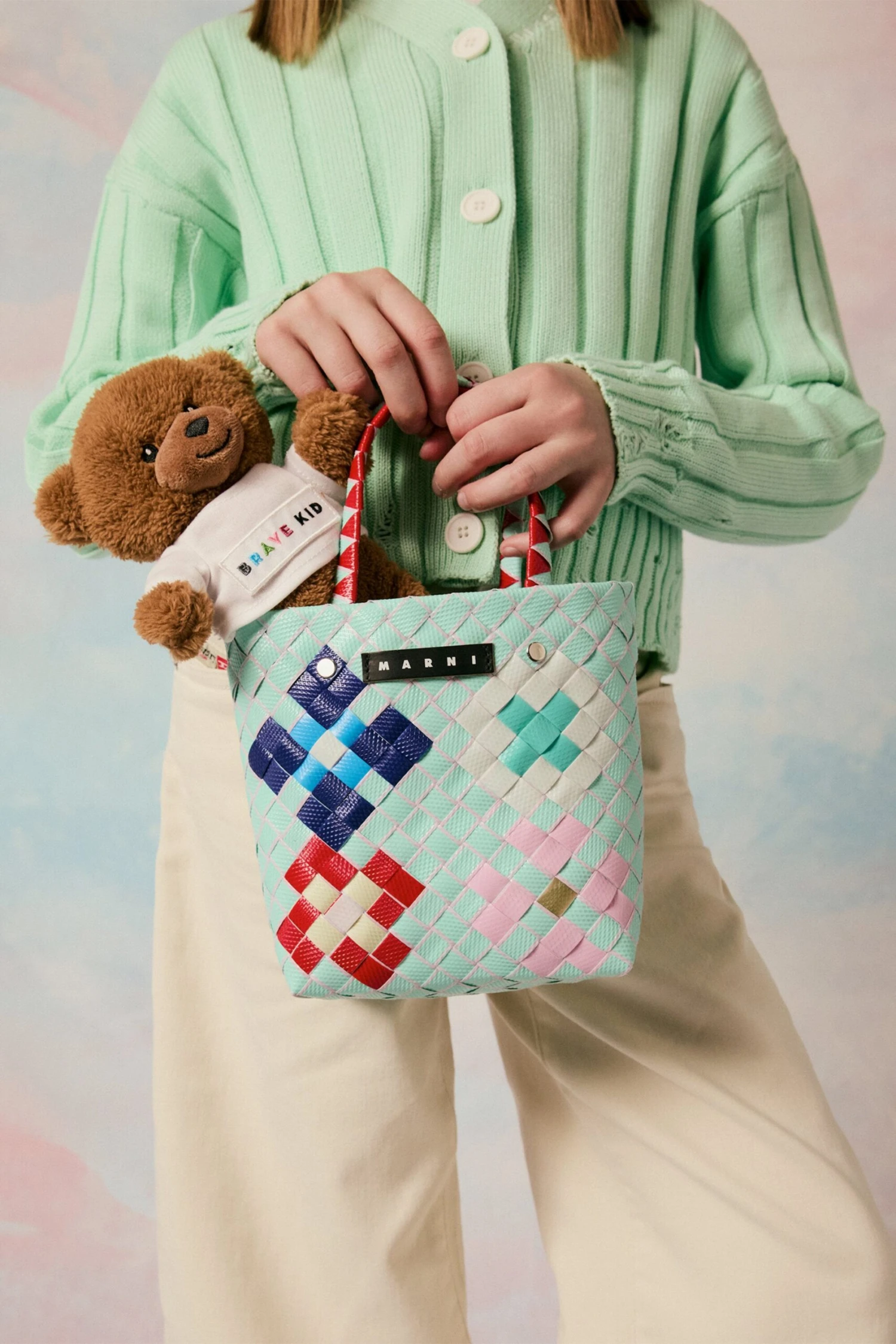 Marni Woven Blossom Macro Bag 1 Marni Woven Blossom Macro Bag