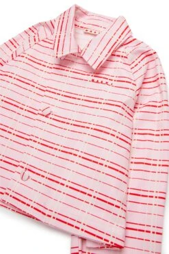 Marni Check Allover Cotton Jacket 9 Marni Check Allover Cotton Jacket -Bambini Abbigliamento Negozio M01484M00T10M347 03