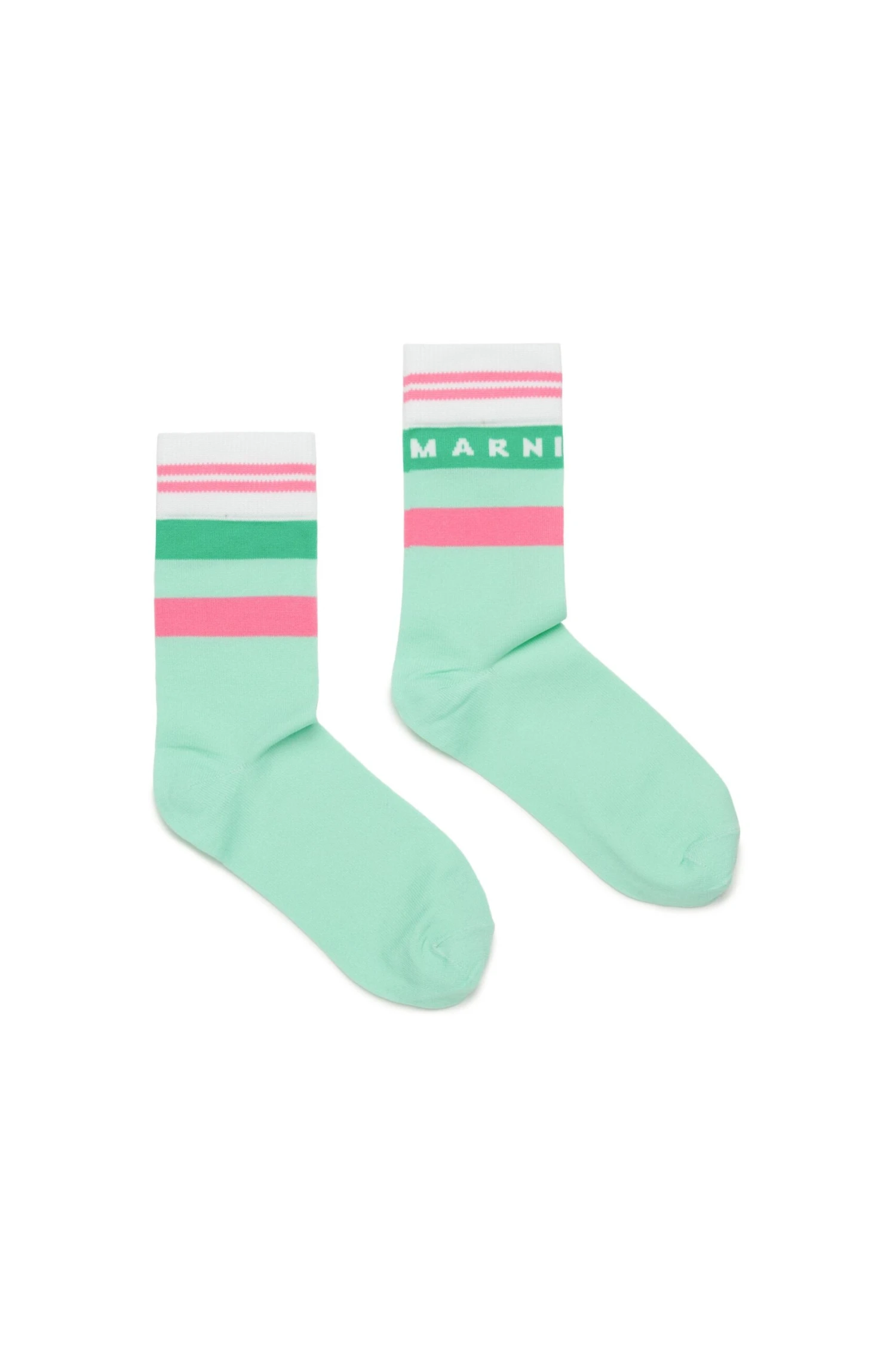 Marni Logo Branded Nylon Socks 1 Marni Logo Branded Nylon Socks