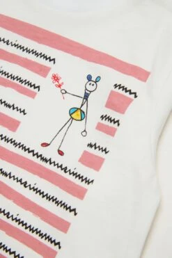 Marni Nutcracker Jersey Long Sleeves T-shirt -Bambini Abbigliamento Negozio M01510M00RF0M114 04